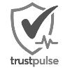 Trust Pulse Logo Grey