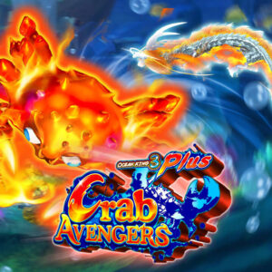 Crab Avengers Fish Table Game Logo