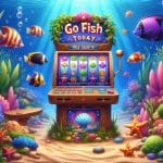 Go Fish Today Slot machine in ocean with fish