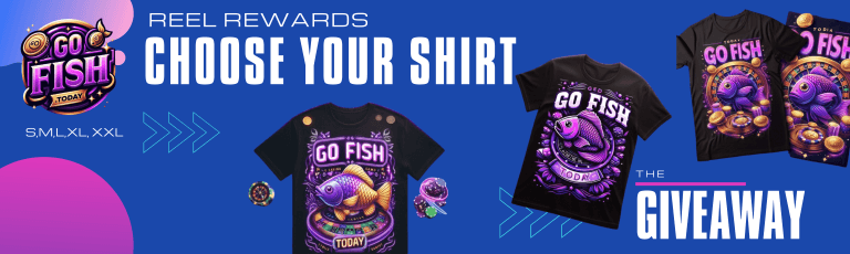 Fish table game tshirt giveaway