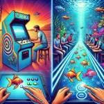 Older arcade game vs fish game