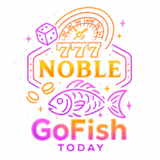 Noble 777 go fish logo