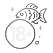 18 AND UP FOR FISH GAME PLAY ICON