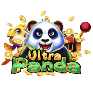 ultra panda fish game logo